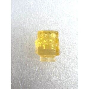 Mini Yellow Fluorite Sponge Bob Carving